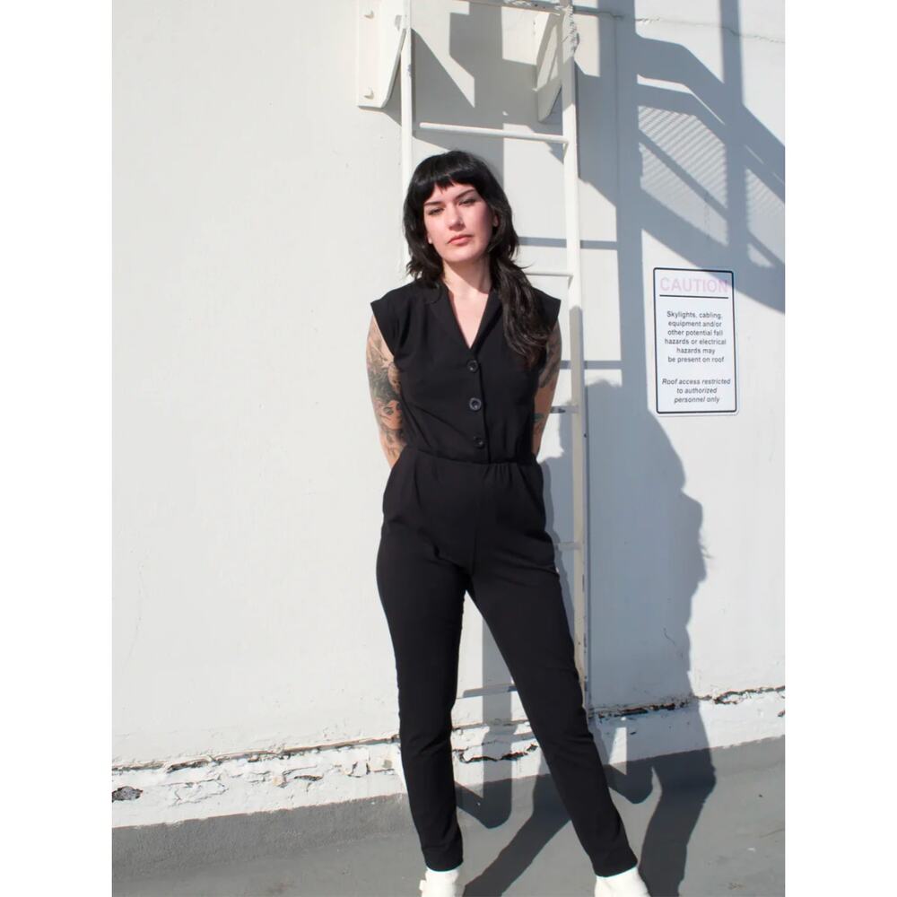 Nooworks Magic Suit Jumpsuit – Black, Size XL